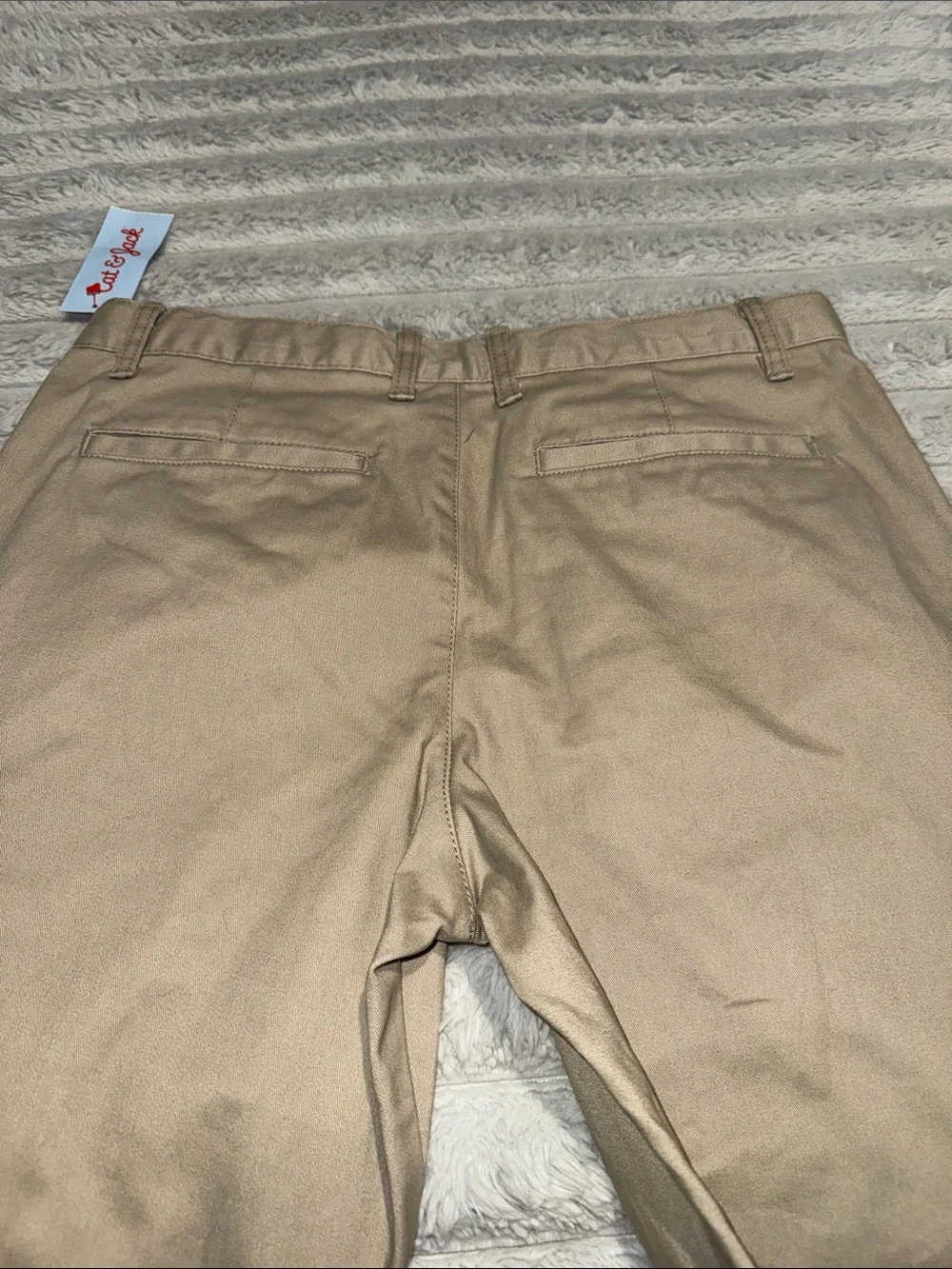 Cat & Jack Tan Kids Straight Chino Pants
